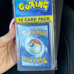 Pokémon 10 Card Pack Sleeve - Blue Poké Ball Design